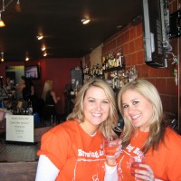 Carrie McLaren of Brewing Hope and Shannon Ensor of Team Ensor