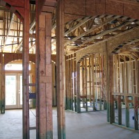 Framing of Ryland Home in Lakeway Texas