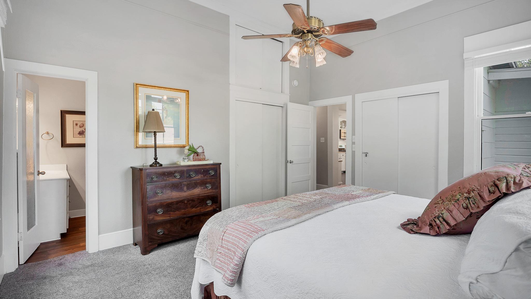 Interior photo showing the floor plan and architectural detail at 1305 S College St