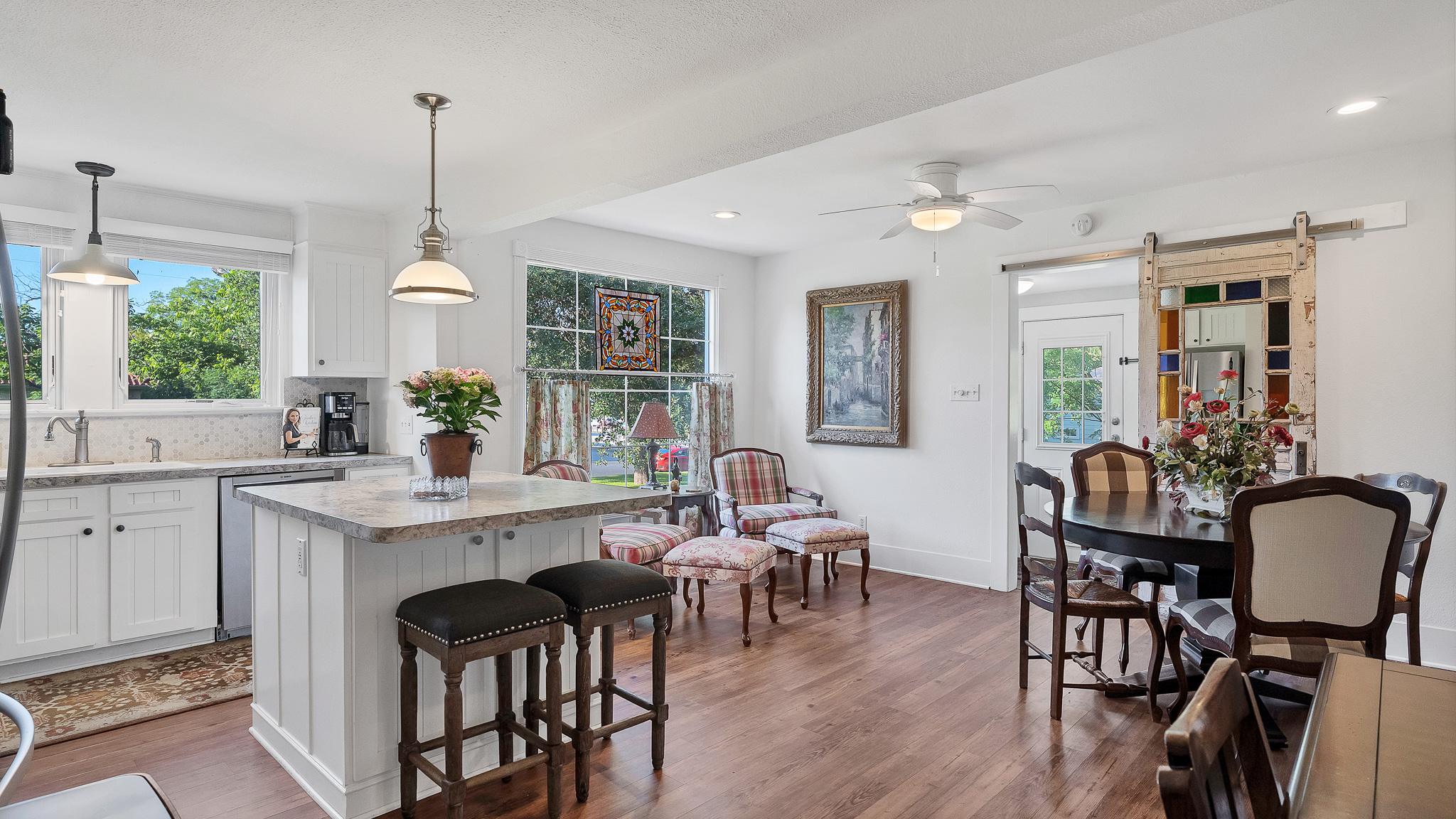 Kitchen detail photo at 1305 S College St in Georgetown Texas